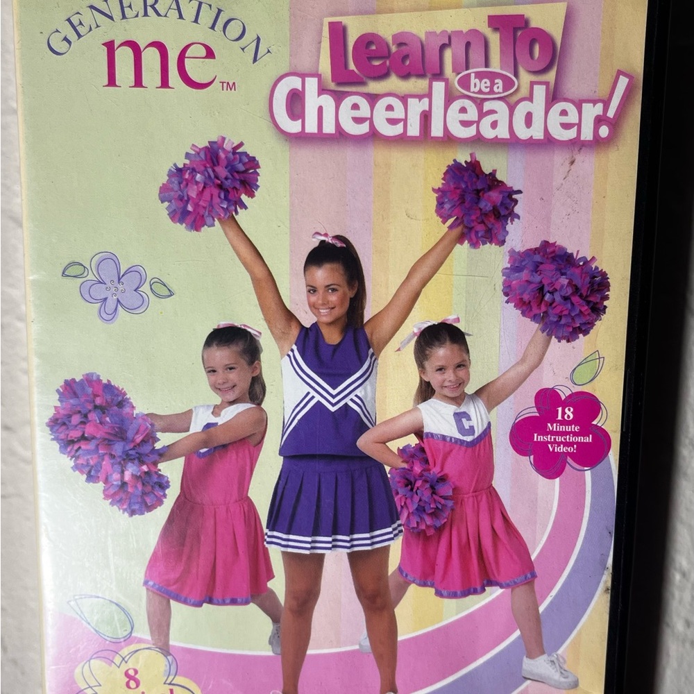 Generation Me "Learn to Be a Cheerleader" Cheerleading DVD - Picture 1 of 4